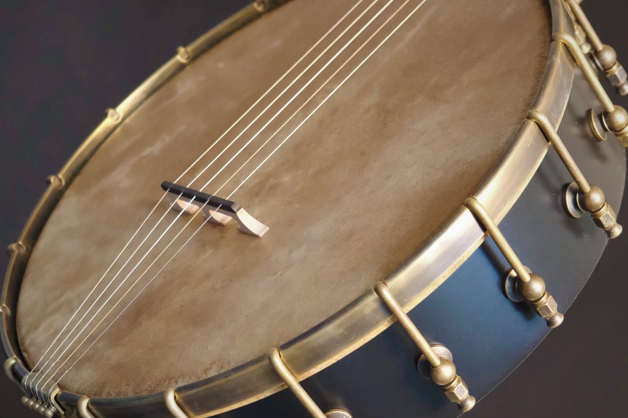 Banjos Raspberry Maple Ridge with Deluxe Hardshell Case – Rickardbanjos